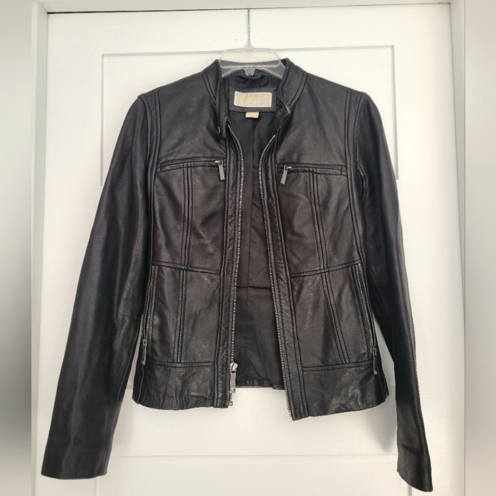 Michael Kors leather jacket